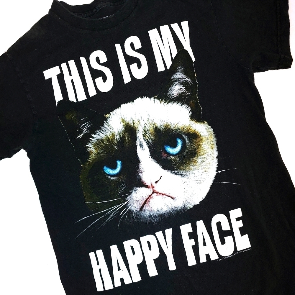 Grumpy Cat This Is My Happy Face S